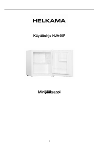 Käyttöohje Helkama HJA40F Jääkaappi