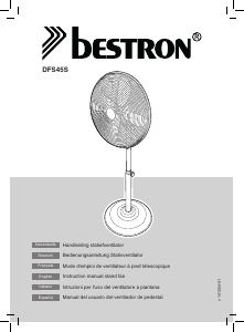 Manuale Bestron DFS45S Ventilatore