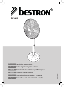 Handleiding Bestron DFS45S Ventilator