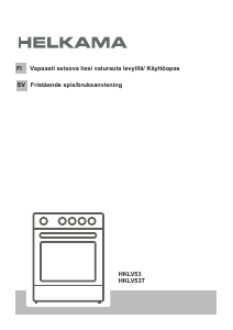 Käyttöohje Helkama HKLV53 Liesi
