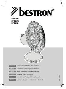 Handleiding Bestron DFT25R Ventilator