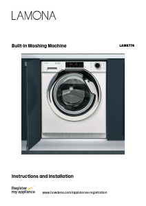 Handleiding Lamona LAM8776 Wasmachine