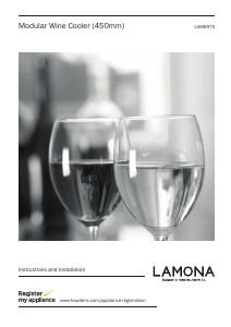 Handleiding Lamona LAM6975 Wijnklimaatkast