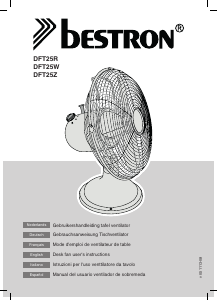 Handleiding Bestron DFT25Z Ventilator