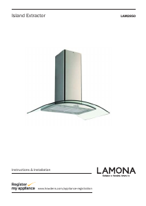 Manual Lamona LAM2850 Cooker Hood