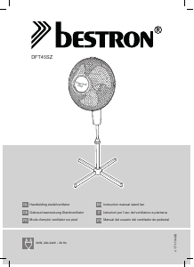 Handleiding Bestron DFT45SZ Ventilator