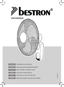 Mode d’emploi Bestron DWF40REM Ventilateur