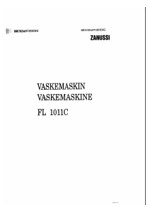 Bruksanvisning Zanussi FL 1011 C Vaskemaskin