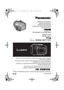 Handleiding Panasonic DMW-MCTZ5E Onderwatercamerabehuizing