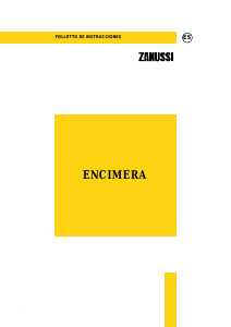 Manual de uso Zanussi ZGG645IA Horno