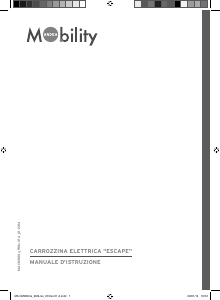 Manuale Ardea Mobility CM900 Escape Carrozzina elettronica