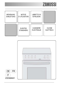 Manuale Zanussi ZCE569NW1 Cucina