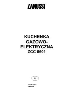 Instrukcja Zanussi ZCC5601 Kuchnia