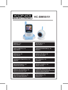 Manual König HC-BM50 Baby Monitor
