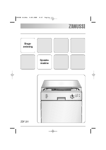 Brugsanvisning Zanussi ZDF201X Opvaskemaskine