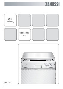 Bruksanvisning Zanussi ZDF510X Oppvaskmaskin