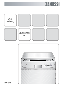 Brugsanvisning Zanussi ZDF313 Opvaskemaskine