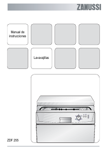 Manual de uso Zanussi ZDF255S Lavavajillas