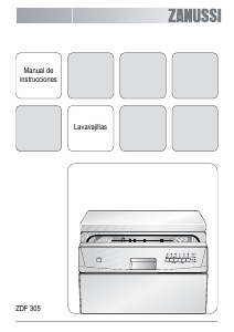 Manual de uso Zanussi ZDF305 Lavavajillas