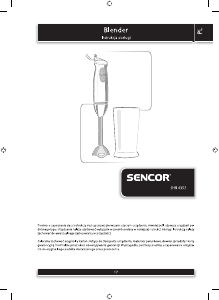 Instrukcja Sencor SHB 4352 Blender ręczny