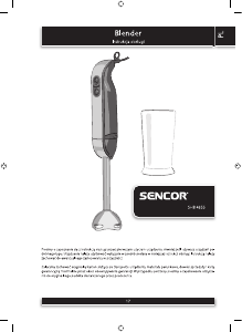 Instrukcja Sencor SHB 4355 Blender ręczny