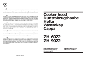 Manual Zanussi ZH6022W Cooker Hood