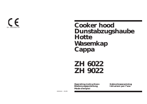 Manual Zanussi ZH6022ALU Cooker Hood