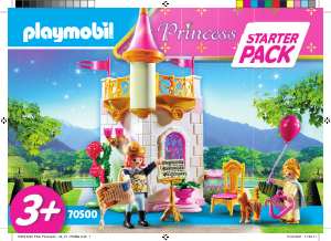 Manual Playmobil set 70500 Fairy Tales Starter pack princesa