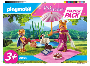 Manual Playmobil set 70504 Fairy Tales Starter pack princesa set adicional