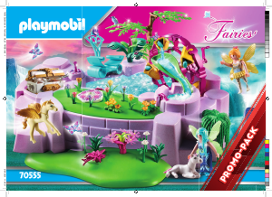 Bruksanvisning Playmobil set 70555 Fairy World Förtrollad sjö i felandet