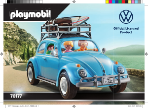 Instrukcja Playmobil set 70177 Promotional Volkswagen garbus