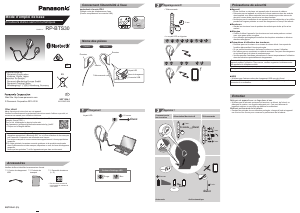 Mode d’emploi Panasonic RP-BTS30E Casque