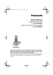 Mode d’emploi Panasonic KX-TG8090SL Téléphone sans fil