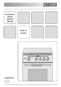 Priručnik Zanussi ZCM551NX1 Raspon