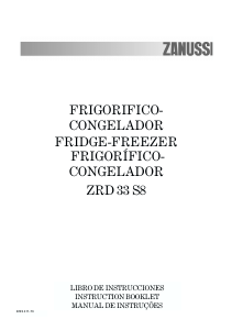 Manual Zanussi ZRD33S8 Frigorífico combinado