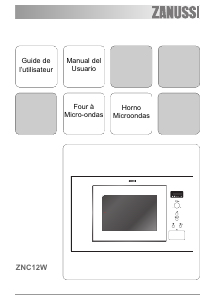 Mode d’emploi Zanussi ZNC12W Micro-onde