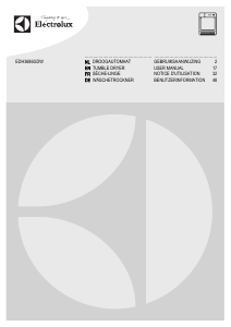 Bedienungsanleitung Electrolux EDH3686GDW Trockner