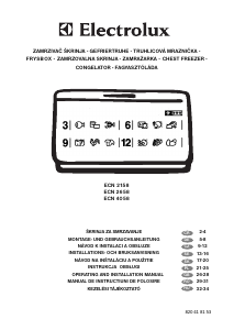 Bruksanvisning Electrolux ECN4058 Frys