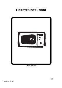 Manuale Electrolux EMM1872W Microonde