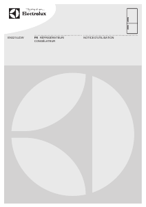 Mode d’emploi Electrolux EN3214JOW Réfrigérateur combiné