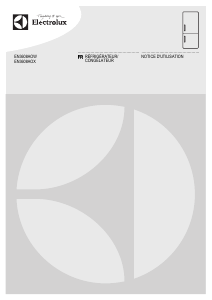 Mode d’emploi Electrolux EN3608AOW Réfrigérateur combiné