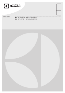 Bruksanvisning Electrolux EN3449JFX Kyl-frys