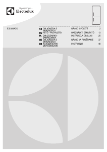 Manuál Electrolux EJ2300AOX Lednice s mrazákem