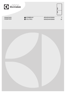 Bruksanvisning Electrolux EN3887AOW Kyl-frys