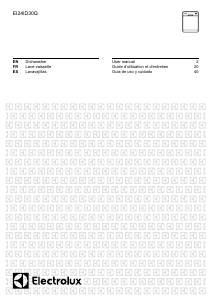 Mode d’emploi Electrolux EI24ID30QB3B Lave-vaisselle