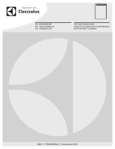 Handleiding Electrolux EI24ID30QS0B Vaatwasser