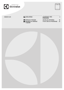 Прирачник Electrolux ESI3651LOX Машина за миење садови