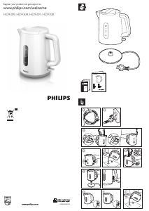 Manual de uso Philips HD9300 Hervidor