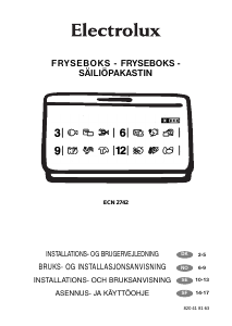 Brugsanvisning Electrolux ECN2742 Fryser