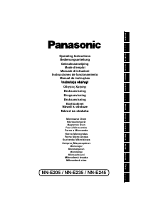 Manual de uso Panasonic NN-E205CBEPG Microondas